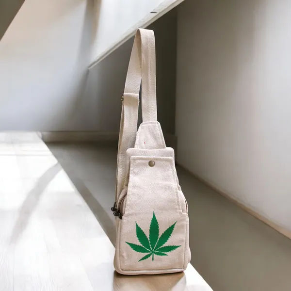 Organic Handmade Hemp Elegant Sling Bag